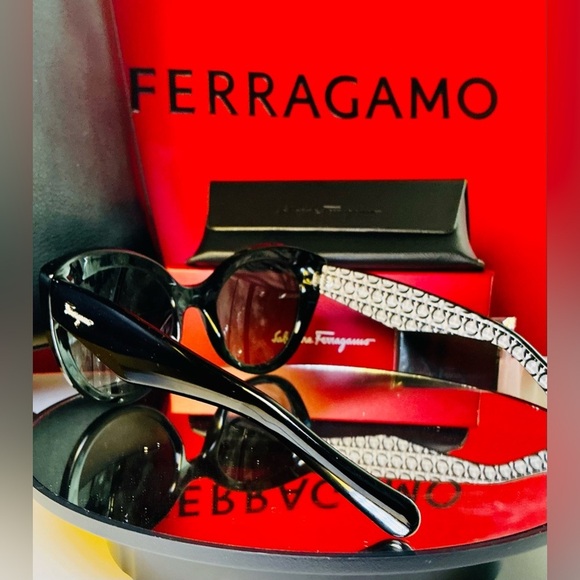 SALVATORE FERRAGAMO SUNGLASSES NEW - Picture 8 of 13